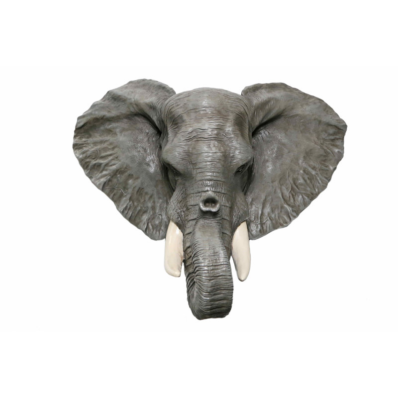 Bloomsbury Market Elephant Head Wall Décor Wayfair.co.uk